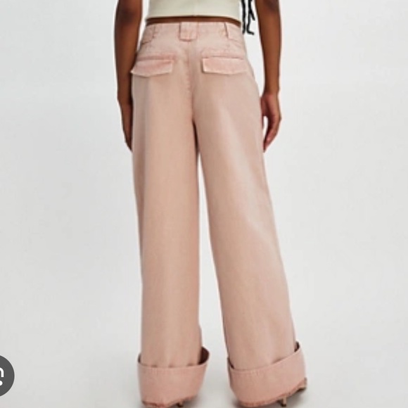 NWT Free People Long Game Chino Pants - Picture 2 of 4